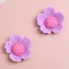 Flores de Margarita de Dibujos Animados Lindas Pegamento en Crema DIY Funda para Teléfono Móvil Imán para Refrigerador Hebilla para Zapatos Broche Pasador de Pelo Accesorios de Joyería