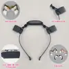Faixa de Orelhas de Lobo com Sensor de Gravidade Orelhas de Lobo Punk Adereço de Cosplay Orelhas de Gato Elétricas Recarregáveis Substituíveis