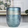Jingdezhen Macetas de Cerámica Extra Grandes en Blanco y Negro Simples para Balcón Interior Piso Plantación Árbol del Dinero Planta Verde Plantas en Maceta