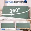Funda elástica para cabecero de cobertura total, funda a prueba de polvo 2025, funda para cabecero de madera maciza, funda para respaldo suave, extraíble y lavable