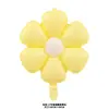 Balões de Flores, Margaridas Pequenas, Girassóis, Balões de Folha de Alumínio, Adereços para Barraca de Rua, Adereços para Fotos de Aniversário, Balões de Margarida de Mão