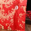 Casamento 60.000-100.000 Grandes Envelopes Vermelhos para Recém-Casados, Festivos Envelopes Vermelhos de Tecido Estilo Chinês, Fecho de Segurança Estilo Chinês, Pacote Atacado de 10.000 Yuan