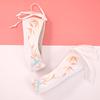 Zapatos Hanfu Originales de Primavera y Verano con Zapatos Acolchados de Traje Antiguo, Zapatos Bordados con Perlas, Zapatos Antiguos Mejorados Bordados de Hada