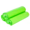Bolsas express personalizadas verdes reforzadas, bolsas de embalaje logístico, bolsas de plástico impermeables y resistentes a roturas para express de comercio electrónico