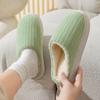 Pantuflas de Algodón para Hombre, Invierno Interior Hogar Antideslizantes 2026 Modelo Nuevo, Pantuflas de Felpa para Uso en Casa, Estilo de Invierno para Hombre
