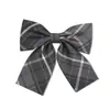 Jk Camisa de Etiqueta Negra Decoración Estilo Japonés Estilo Preppy Holgazán Libre Ropa de Soltero Pajarita Estudiante Femenina Masculina dk Atado a Mano