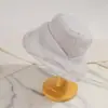 Nuevo Sombrero de Pescador de Hilo de Nube Plegado para Niños Verano Elegante Combinación Perfecta Moda Sombrero para el Sol Protección Solar al Aire Libre Sombrero Cubeta