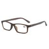 Gafas de lectura unisex de PC de alta definición, de resina, antirradiación y antifatiga, de moda y para jóvenes.