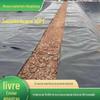 Os fabricantes fornecem de alta densidade HDPE geomembrana lagosta lagoa de peixes criação membrana impermeável Weifang biogás digestor membrana preta