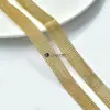 Venta Directa Cadena de Cuentas Redondas de 6/10 Filas Encaje con Pegamento Caliente Cadena de Pedrería Accesorios de Cadena Cosidos a Mano para Decoración de Ropa Pantalones Zapatos DIY