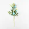 Arreglo Floral de Huevo de Pascua Personalizado, Arreglo Floral Artificial de Huevo de Pascua, Adorno de Decoración Floral para el Hogar