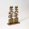 Nuevos Adornos de Estilo Chino Retro Palabra Feliz Antigua para Sala de Estar Artesanía Importada Escritorio Regalo de Boda Decoraciones para Maquetas