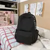 Mochila Escolar para Estudiantes Universitarias, Modelo Nuevo Sencillo 2025, Mochila de Gran Capacidad, Diseño de Letras a la Moda, Mochila para Estudiantes de Bachillerato y Secundaria