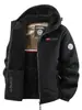 Venta al por mayor transfronteriza de chaquetas nuevas de talla grande para hombres de mediana edad y mayores, chaquetas de forro polar para jóvenes, modelos deportivos para parejas, ropa térmica noruega