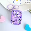 Nuevo Llavero Giratorio UV de Capibara Juguete de Dibujos Animados Lindo Llavero Colgante para Bolso de Kuromi