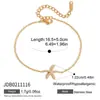 Colar Jieding em Aço Titânio Joias Oceânicas de Luxo Discreto Conjunto Brincos de Aço Inoxidável Acessórios Estilo Férias Camadas de Pulseira