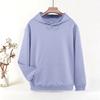 Chamarra Cómoda de Algodón Puro de 260g con Mangas Largas para Hombres y Mujeres, Sudadera con Capucha, Sudadera, Top Casual Diario, Corte Holgado