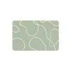 Alfombrilla absorbente de tierra de diatomeas, alfombrilla de suelo de baño de secado rápido, alfombrilla absorbente para inodoro, posavasos doméstico aislante del calor, disponible en múltiples especificaciones y personalizable