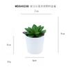 Set de Bonsái de Suculentas de Plástico Mini en Stock, Suculenta Artificial Creativa de Amazon, Flor Artificial Transfronteriza Planta en Maceta Pequeña
