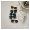 Ins principios de primavera gafas de sol para niños de la calle estilo occidental retro personalidad moda niños niños gafas de sol sencillas