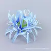 Cabeças de Flores Populares de Lírio-aranha Artificial e Lírio-da-chuva do Xiaohongshu, Adereços de Cabeça de Flores Artificiais para Sessões de Fotos de Hanfu Clássico