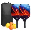 Paleta de Pickleball de Fibra de Carbono Tablero de Panal Deportes al Aire Libre Paleta de Pickle de Carbono Paletas de Pickleball Transfronterizas