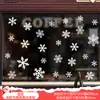 Tienda de Pegatinas de Vidrio Navideñas Pegatinas para Puerta Decoración Electrostática 2027 Flores para Puertas y Ventanas Muñeco de Nieve Árbol de Navidad Pegatinas para Ventana