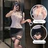 Sexy lingerie uniforme sexy secretária aeromoça ol uniforme tentação pequeno peito cosplay paixão livre mulheres brancas