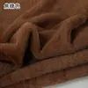Tecido de Pelúcia Curta Imitação de Pelo de Coelho e Visom 8mm Pano de Balcão Fundo de Exibição Lenço Boneca de Algodão Boneca DIY