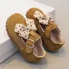 Sapatos de Couro Pequenos com Bolinhas Moda Lolita Princesa Simples Estilo Mori-kei para Meninas Sapatos Flats com Acabamento em Renda Sola Macia