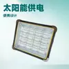 Luces para Vendedores Ambulantes, Luces para Mercados Nocturnos, Luces de Emergencia con Carga Solar para Exteriores, Luces LED Súper Brillantes para Camping