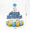 Sombrero de Cumpleaños para Niños y Adultos Punto Láser Reflectante Gorra Puntiaguda de Bola Gorra Puntiaguda de Fiesta Gorra de Corona Gorra de Bola Mao