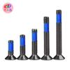 Procesamiento de Shenzhen Tornillos Dispensadores de Cabeza Avellanada Hexagonal Grado 10.9 Negro Copa Plana Hexagonal Tornillos Antiaflojamiento y Anticaída
