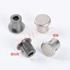 Tampões Redondos de Plástico para Furos, Tampas Decorativas para Furos de Parafusos em Móveis, Tampas para Rodízios Excêntricos de 5mm para Esconder Furos de Prateleiras