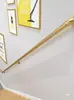 Corrimão de escada moderno minimalista de tubo de ferro para casa, loft interno, montado na parede, corrimão antiderrapante para idosos, adequado para creches