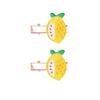 Xinqi horquilla de fruta fresca verano niños lindo clip de pico de pato dorado resina accesorios de joyería suministro