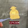 Venta al por mayor diaria calabaza de la fortuna para pedidos de oro cornucopia gato de la fortuna regalo de Año Nuevo pegatina de teléfono móvil de pan de oro
