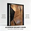 Puerta de Entrada de Villa Aleación de Aluminio Puerta de Entrada Estilo Minimalista Moderno Puerta de Seguridad para el Hogar Puerta de Entrada
