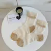 Meias femininas verão ultra finas meias de cartão meias de cano médio ins modernas meias de cristal menina japonesa lolita transparentes meias jk