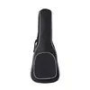 Funda para Ukelele Acolchada Borde Blanco Mochila Impermeable Instrumento Musical Ukelele Bolsa para Guitarra Pequeña Violín