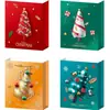 Sacolas de Presente de Natal, Sacolas de Papel, Sacolas Tote Personalizadas Transfronteiriças, Sacolas de Papel para Embalagem de Luxo, Sacolas de Presente para o Dia das Crianças