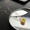 Colar de Luxo Leve de Nicho para Mulheres, Novo Modelo Popular de 2026, Corrente de Pescoço em Aço Titânio que Não Desbota, Corrente de Clavícula, Acessório de Alto Padrão para Mulheres