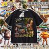 Figura de Palito Biológica Tungtungsahurai Tongtongge Roupa Shanhaijing Camiseta de Manga Curta Roupa de Verão Infantil