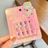 Parche de Uñas Ojo de Gato Nuevo Dibujo Animado Princesa Parche para Dedo Ropa Infantil Parche para Uñas Niña Parche de Gelatina