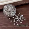 Pedras Strass Redondas com Base Pontiaguda e 33 Facetas Hua Zi 33, Decorações para Unhas, Pedras Strass Multifacetadas Brilhantes de Alta Qualidade para Nail Art