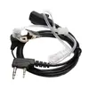 Fone de Ouvido Intercomunicador Baofeng K-Headset Universal com Tubo de Ar Proteção contra Radiação Redução de Ruído Anti-Tensão Tipo Gancho de Orelha