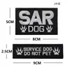 Suministro Transfronterizo Parches para Arnés de Perro Insignias de Perro de Servicio Parches de Moral para Perros de Entrenamiento Cinta Mágica Parches Bordados para Ropa de Perro Mochilas