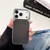 Nueva funda de teléfono de lujo ligero con patrón de diamantes, adecuada para Apple 17PROMAX, funda rígida de moda 13/14, 15PRO anticaídas, 16