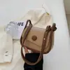 Bolsa de Alta Textura 2023 primavera nova moda retrô bolsa de ombro versátil bolsa transversal pequena quadrada bolsa feminina