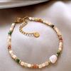 Pulsera Colorida de Cuentas de Dopamina, Fresca y Simple, Pulsera Versátil y Elegante, Pulsera de Nicho Moderna y de Alta Gama para Mujeres